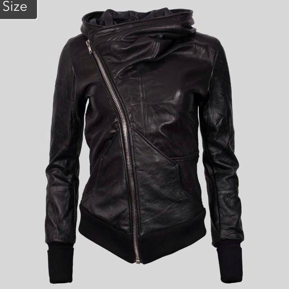 Pelechecoco Black Reworked Leather Jacket - Picture 5 of 6